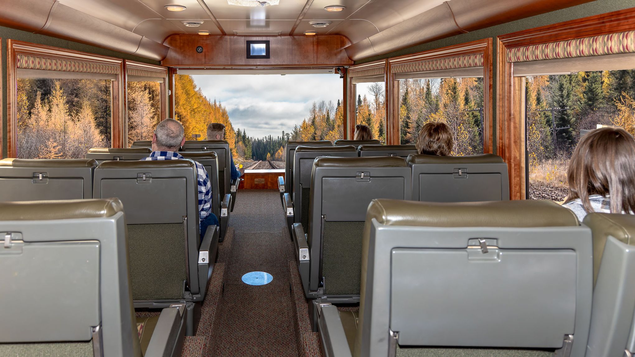 a room filled with furniture and a large window